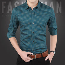 Load image into Gallery viewer, Men's Casual Shirt Slim Fit Men's Casual Button Down Shirt Long Sleeve Formal Dress Shirts