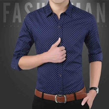 Load image into Gallery viewer, Men's Casual Shirt Slim Fit Men's Casual Button Down Shirt Long Sleeve Formal Dress Shirts